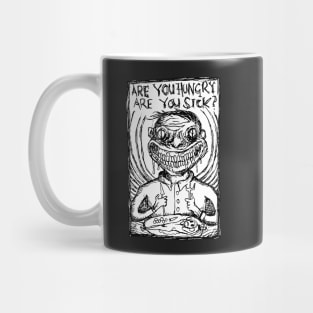 Are You Hungry - We suck Young Blood Illustrated Lyrics Mug